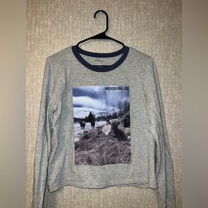 Aerie Graphic Long Sleeve - Highland Cow XL